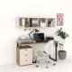 Ansamblu birou STUDIO 4, Stejar, Vizon
