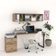 Ansamblu birou STUDIO 4, Stejar 2
