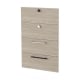 Dulap suspendat PRIMAVERA 120, H35, 1U, Oak - 1