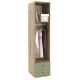 Dulap haine PRIMAVERA 45, H200, 1U2S, bara umerase, Stejar, Pesto - 1