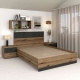 Oferta Pat matrimonial AMBRO, 160x200, Stejar, Antracit cu saltea inclusa - 2