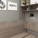 Oferta Dormitor colt AMBRO 6, Oak, Alb cu saltea inclusa - 2