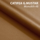 Pat tapitat GEORGIA PRO, 180x200, somiera, catifea Galben Mustar - 2