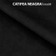 Pat tapitat GEORGIA PRO, 140x200, somiera, catifea Neagra - 2