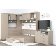 Dormitor colt AMBRO 11 cu comoda, Oak, Gri Piatra - 3