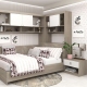 Oferta Dormitor colt ALESSIO 3, Oak, Alb cu saltea inclusa