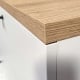 Comoda TV PRIMAVERA, 150x42, H76, 2U3S, Alb, Stejar - 2