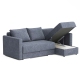 Coltar extensibil MAGIS, stofa Albastru Deschis V73 - 1