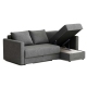 Coltar extensibil MAGIS, stofa Gri Inchis V88 - 1