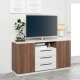 Comoda TV SERENA, 150x42, H79, 2U3S, Nuc Warmia, Alb