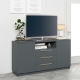 Comoda TV SERENA, 150x42, H79, 2U3S, Antracit