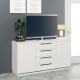 Comoda TV SERENA, 150x42, H79, 2U4S, Alb - 1