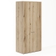Dulap haine PRIMAVERA 90, H200, 2U, polite, Stejar - 1