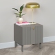 Noptiera MATERA 45, 1 usa, Gri Piatra, MDF GP vopsit mat