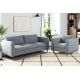 Set canapea 3 locuri cu fotoliu MATERA, Stofa Albastru V73, 2