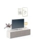 Comoda ARONA 150, A42, H39, 2U2S, Alb Portelan, Gri Piatra - 1