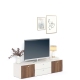 Comoda ARONA 150, A42, H39, 2U2S, Alb Portelan, Nuc Warmia
