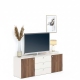 Comoda ARONA 150, A42, H57, 2U3S, Alb Portelan, Nuc Warmia