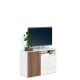 Comoda ARONA 105, A42, H74, 1U3S, Alb Portelan, Nuc Warmia
