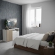 Comoda ARONA 105, A42, H74, 1U3S, Alb Portelan, Stejar - 1