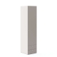 Dulap haine ARONA 45, A50, H195, 1U2S, Alb Portelan, Gri Piatra