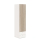Dulap haine ARONA 45, A50, H195, 1U2S, Alb Portelan, Oak