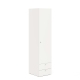 Dulap haine ARONA 45, A50, H195, 1U2S, Alb Portelan