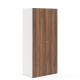 Dulap haine ARONA 90, A50, H195, 2U, Alb Portelan, Nuc Warmia