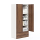 Dulap haine ARONA 90, A50, H195, 2U2S, Alb Portelan, Nuc Warmia - 1
