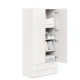 Dulap haine ARONA 90, A50, H195, 2U2S, Alb Portelan - 1