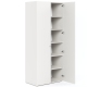 Dulap haine ARONA 90, A50, H210, 2U, polite, Alb Portelan - 1