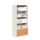 Dulap depozitare haine LINEA 90, A52, H200, 2U2S PO, Vizon, Ginger - 1