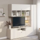 Mobilier Living ARONA B 195, A42, H195, Alb Portelan