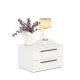 Noptiera ARONA 60, 2 sertare, Alb - 2