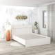 Pat AMBRO fara saltea, 160x200, Alb Portelan - 1