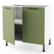 Dulap inferior 2 usi DOMINO 90, Alb, Pesto - 1